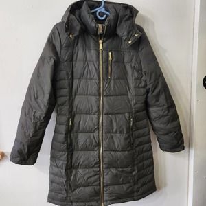 Michael Kors Gray Quilted Jacket